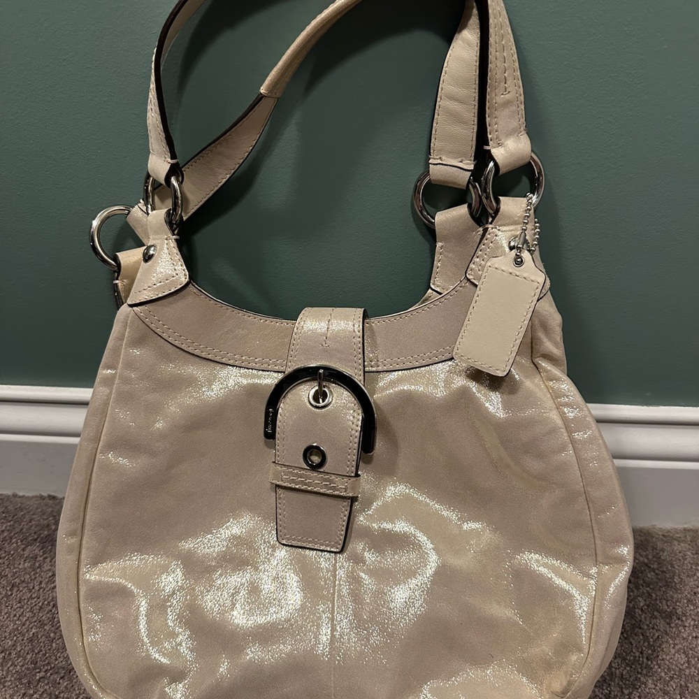 Coach Soho Lynn Hobo bag and matching wallet - Picture 2 of 11